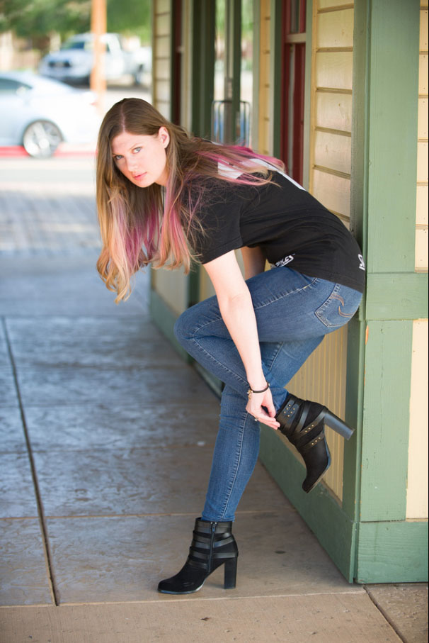 Female model photo shoot of KittiePanic by Martin G Studios in Poway, CA