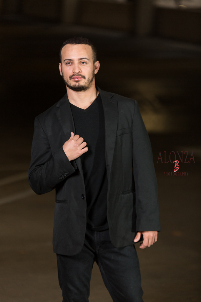 Male model photo shoot of Alonza_B