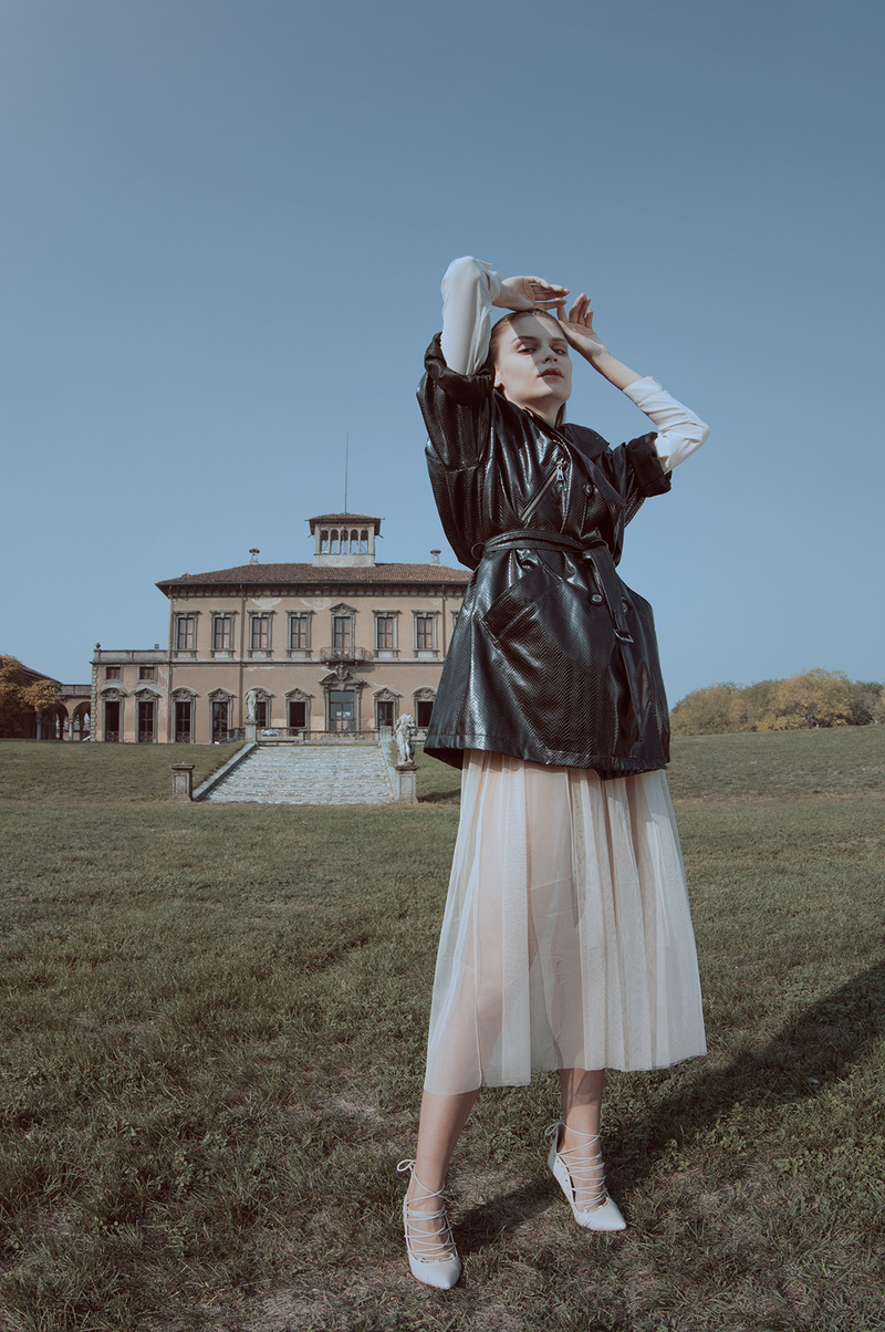 Female model photo shoot of Ottavia De Lambrinie