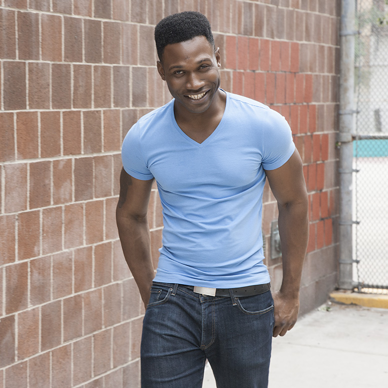 Male model photo shoot of ivelaw peters in New York