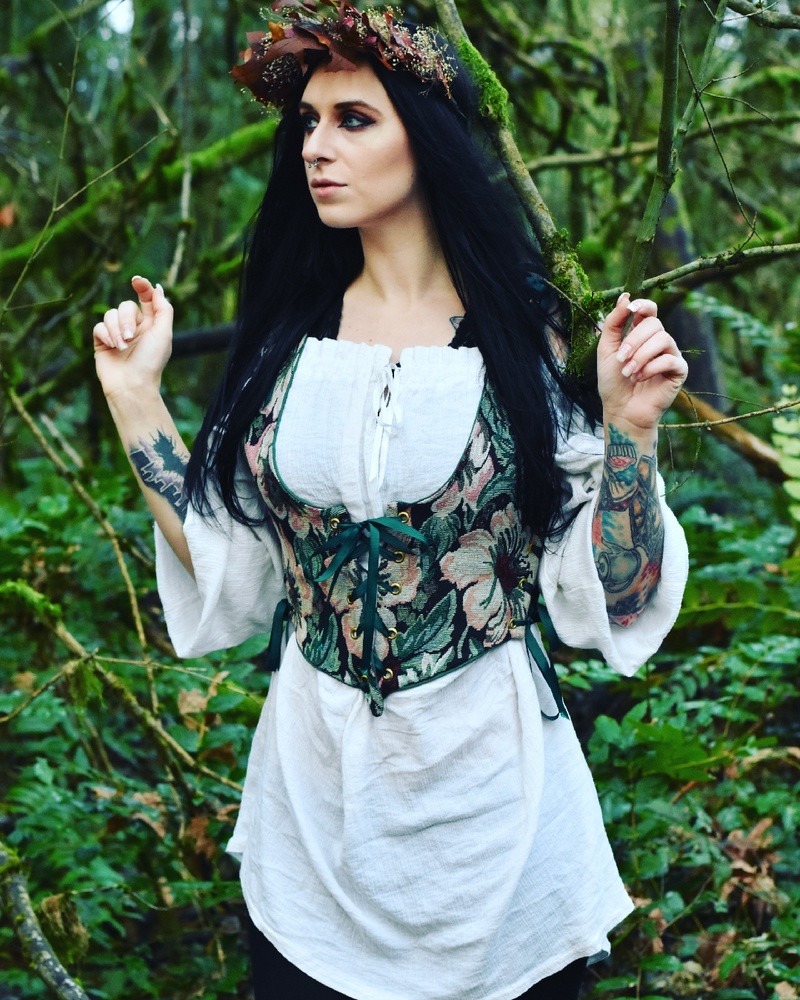 Female model photo shoot of Em_Bowerman by Jason Delaney in forest park, Portland oregon