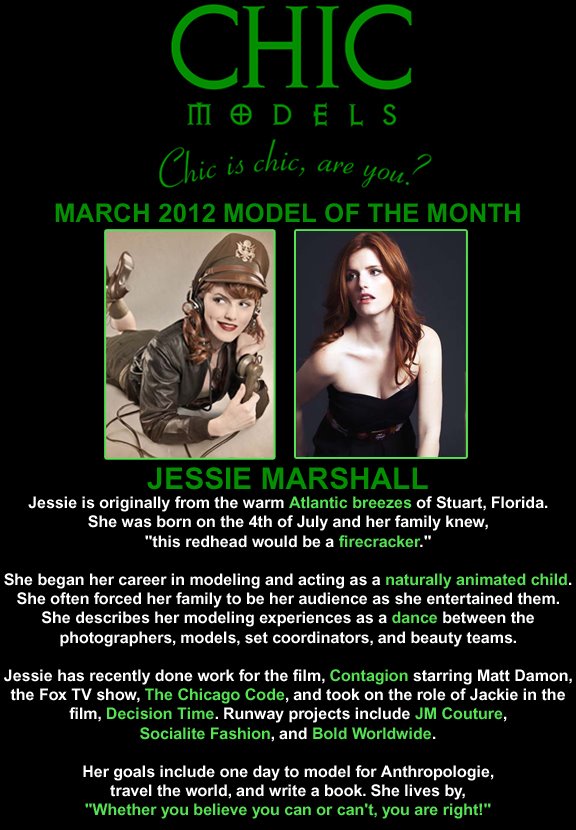 Female model photo shoot of Jessie Marshall