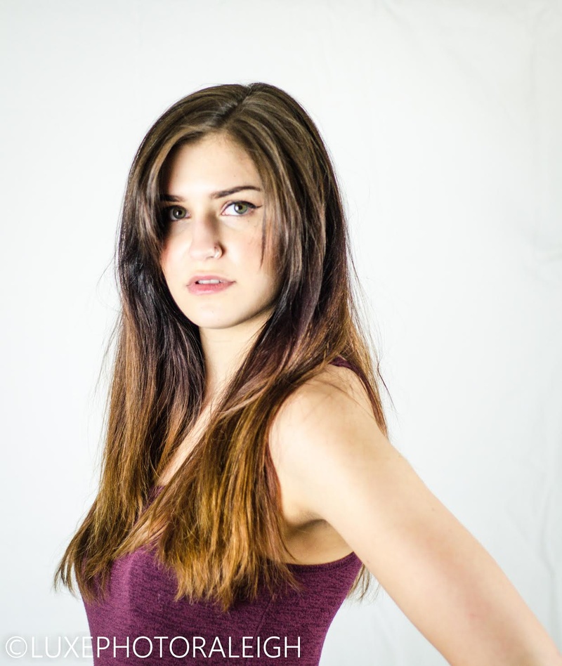 Female model photo shoot of BrianaLiz in Raleigh