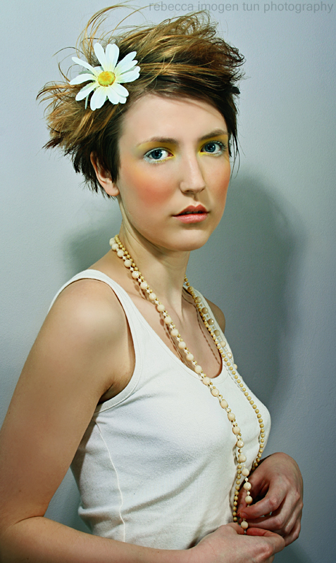Female model photo shoot of Hayley Bird Art MUA by Rebecca Imogen Tun