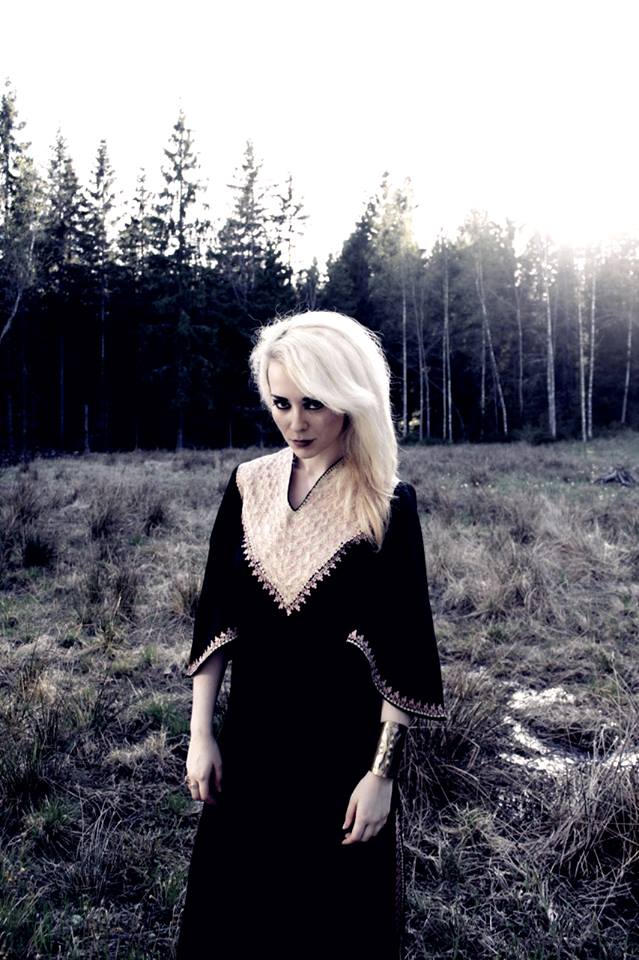Female model photo shoot of Luna Nocturna in Forest, Sweden