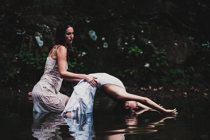 Female model photo shoot of Reece de la Tierra in Secret River