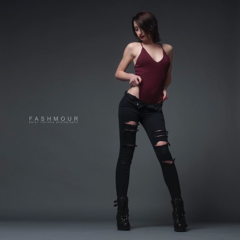 Female model photo shoot of ins0mni4c_ by FASHMOUR
