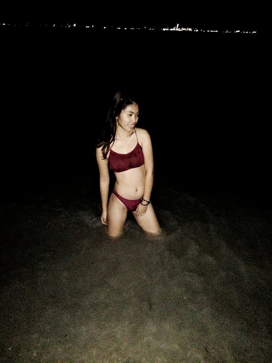Female model photo shoot of ItsMarielleBea in Sunset Resort, Samal Island