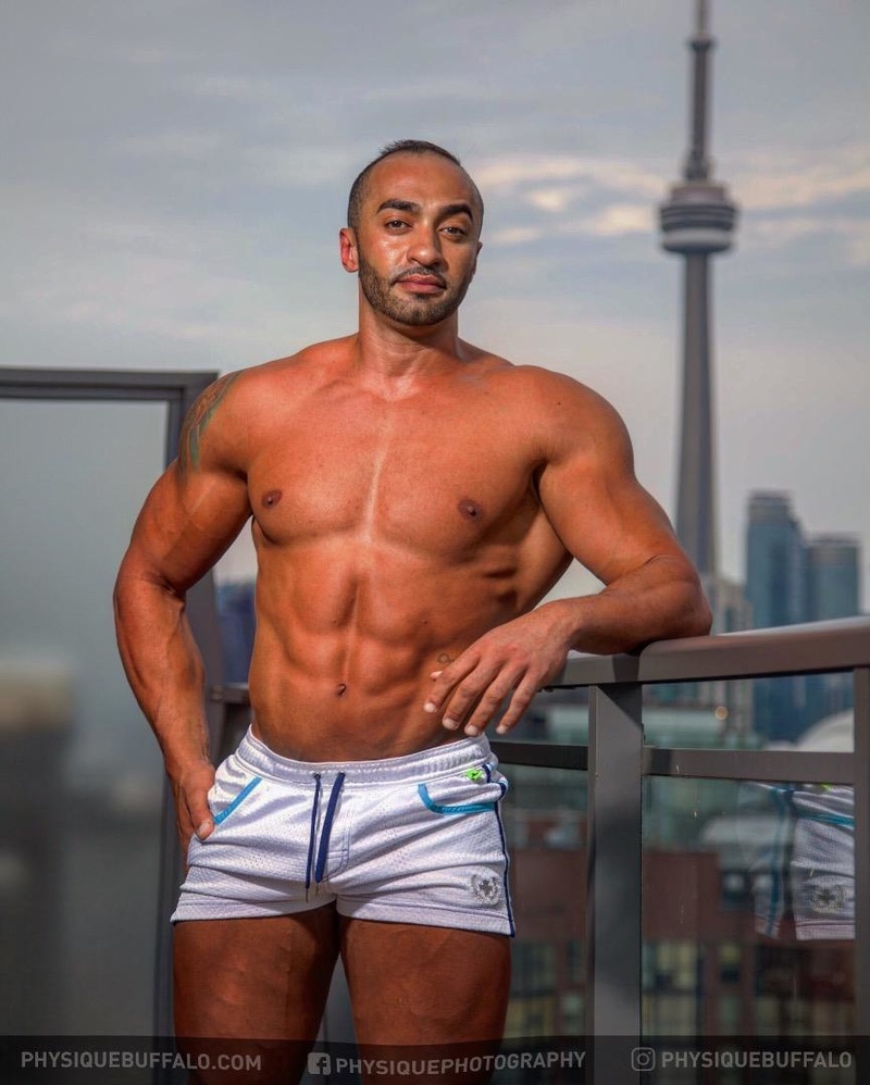 Male model photo shoot of Luca_Alouani by PhysiqueBuffalo in Toronto, Ontario, Canada