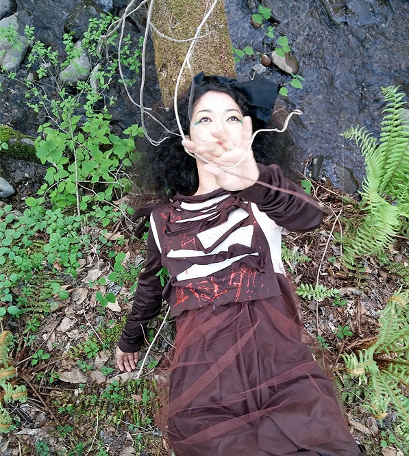 Female model photo shoot of Akoalaproduction