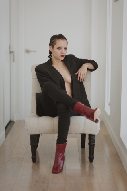 Female model photo shoot of SAMARA CHANEL by Michael Donnel in Brooklyn, NY
