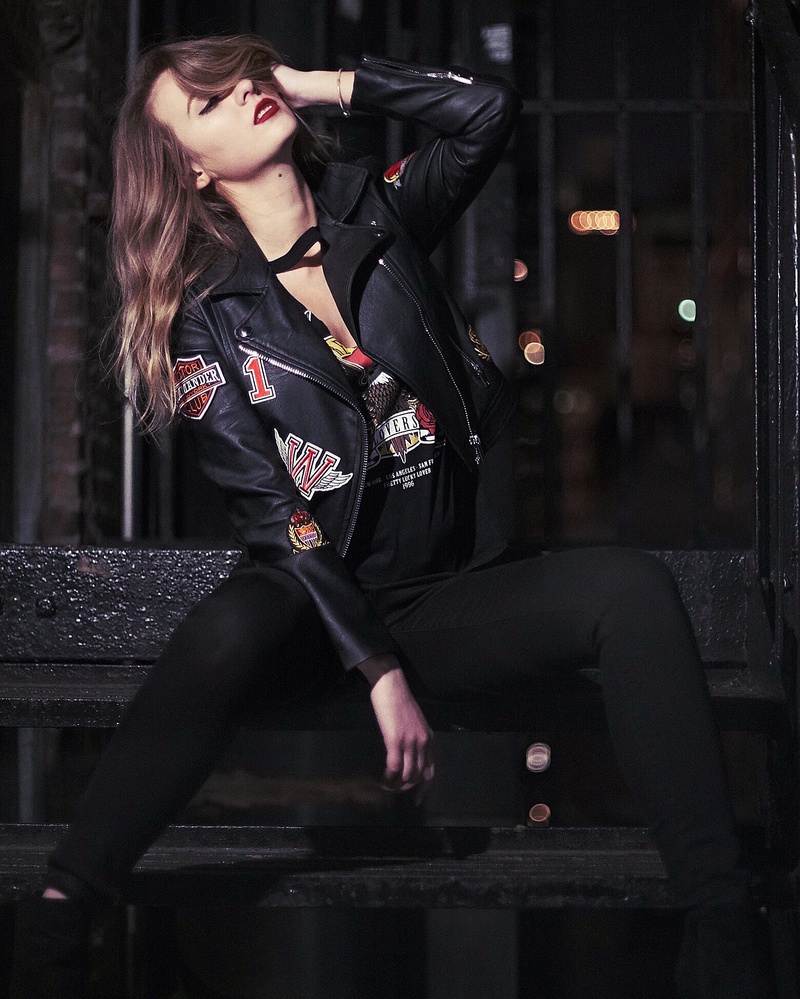Female model photo shoot of DARINA in New York