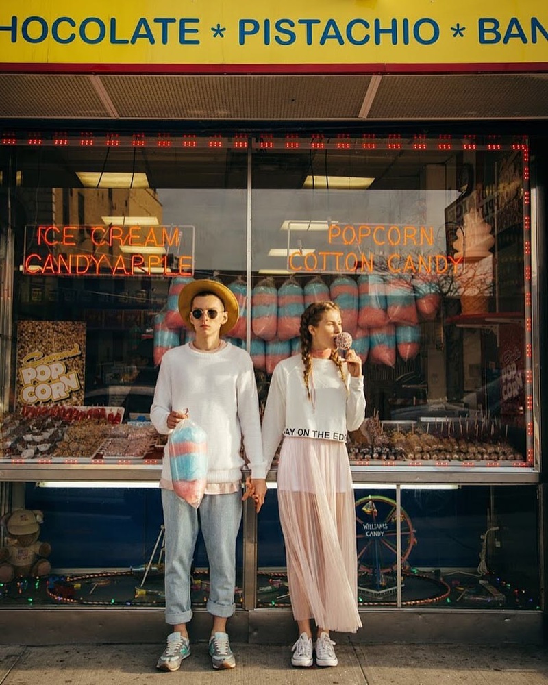 Male and Female model photo shoot of Alex Shevchik and Daniela_S in New York