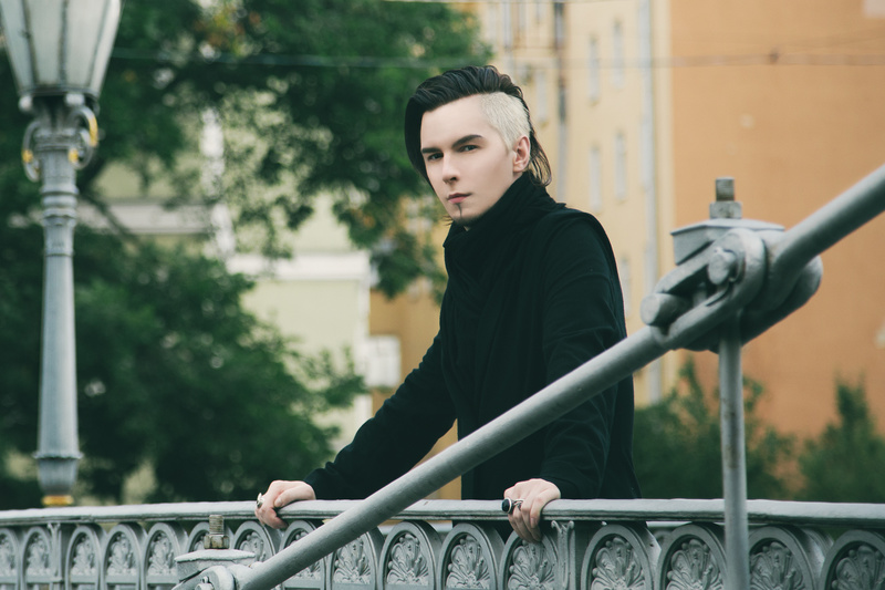Male model photo shoot of AlazarMaevskiy luterone