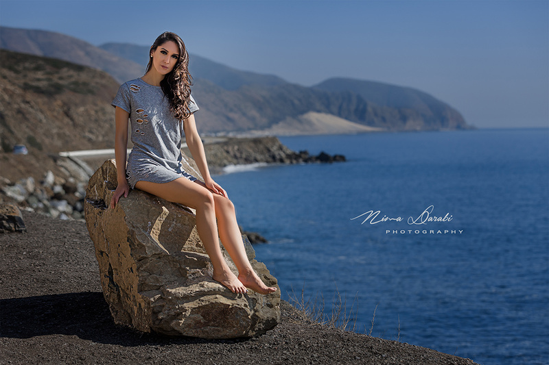 Male model photo shoot of NiMOX in Malibu