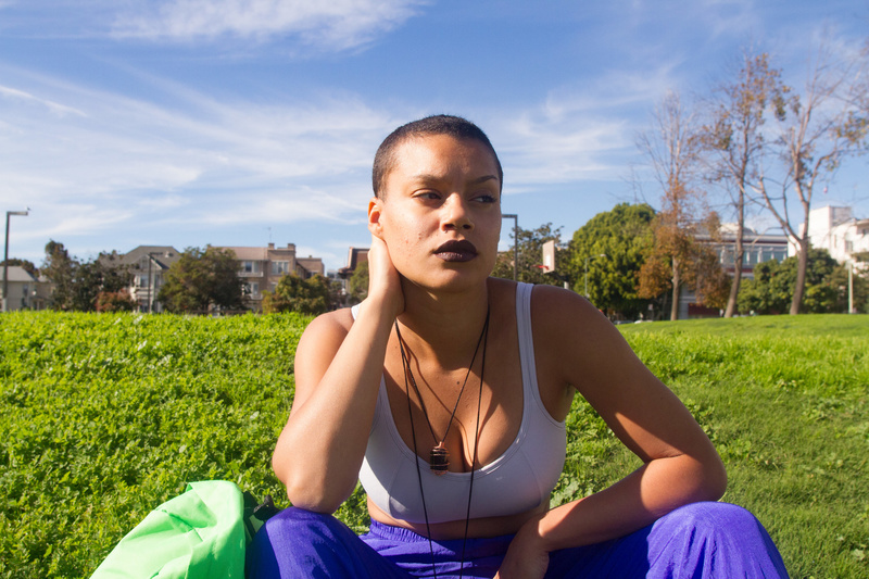 Female model photo shoot of barefacenikkie in Oakland, Ca
