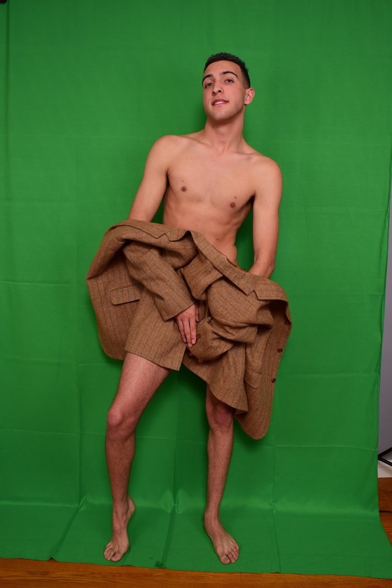 Male model photo shoot of Trenttonology  in In between shoots on set