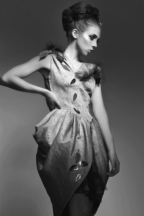 Female model photo shoot of Twigglet by Cindil Ashley, clothing designed by  Tatiana   Andrade