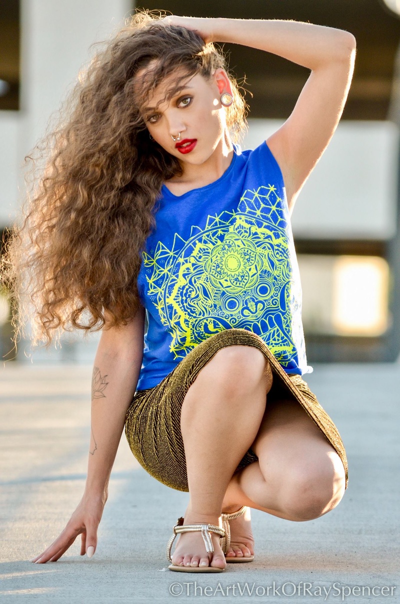 Female model photo shoot of Sandii Zombii