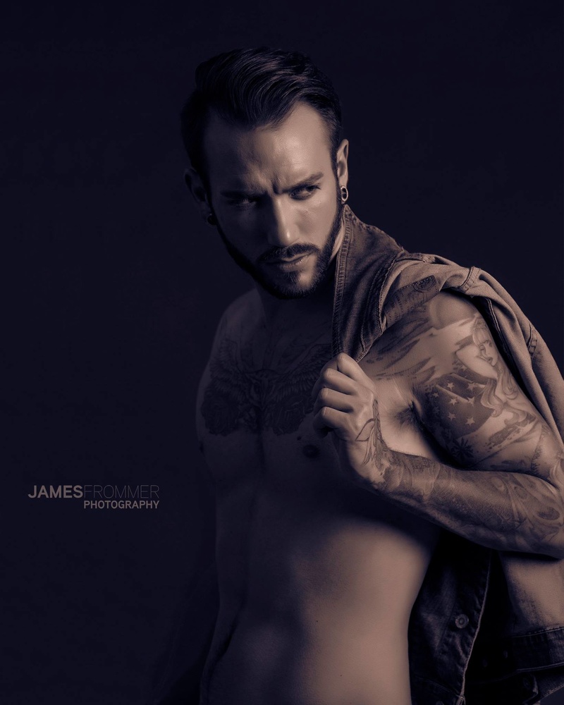 Male model photo shoot of James Frommer