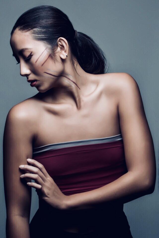 Female model photo shoot of kmphm