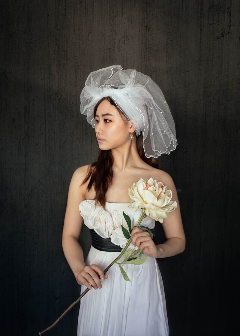 Female model photo shoot of Nancy Yuan
