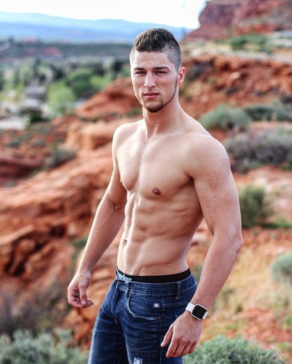 Male model photo shoot of Dylan Swenson in St George Utah