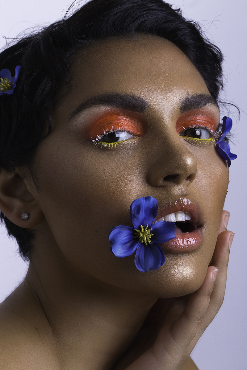 Female model photo shoot of Stephanie Beth Rosa, makeup by Gabriela Guevara 