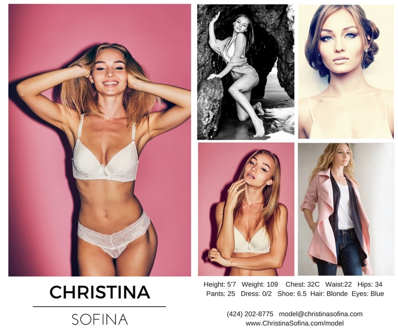 Female model photo shoot of Christina Sofina
