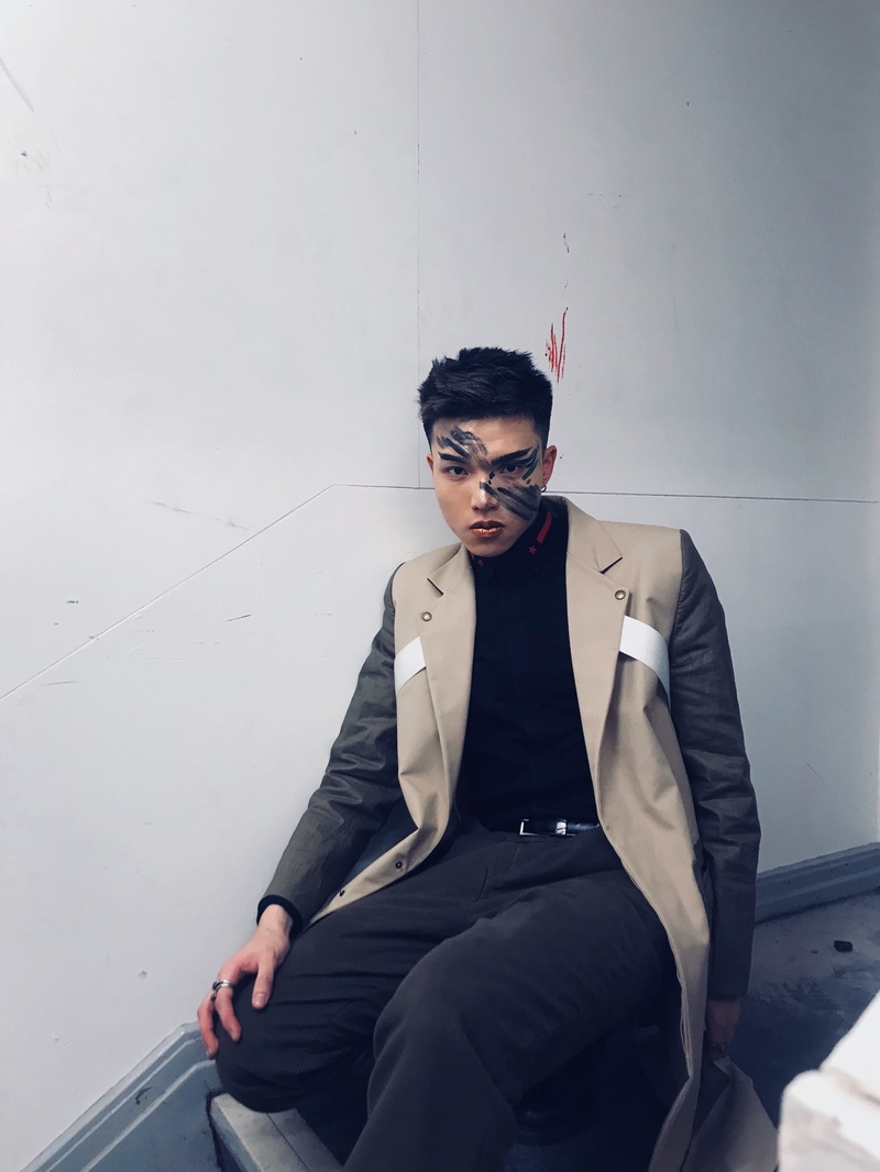Male model photo shoot of JIN_GUO