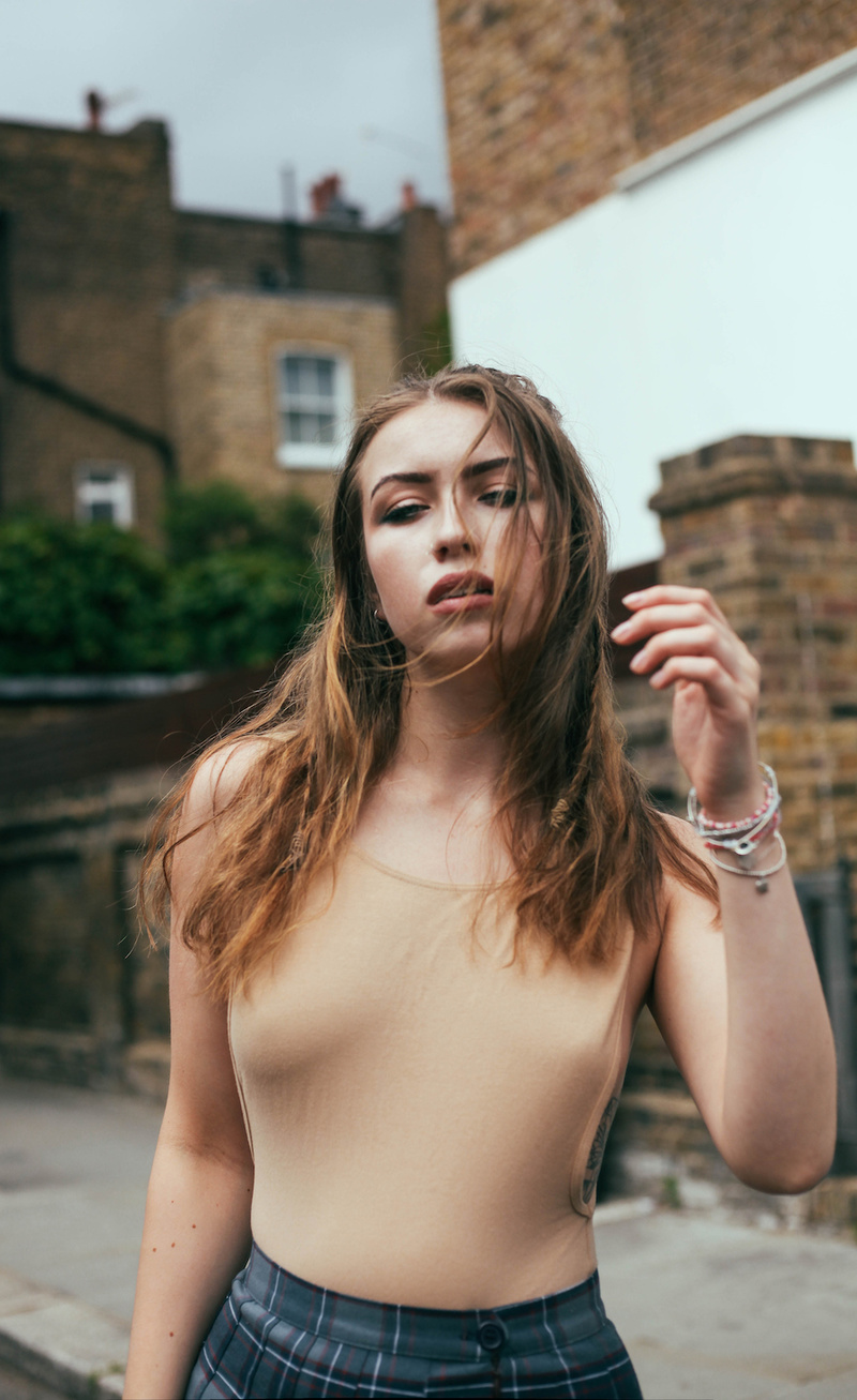 Female model photo shoot of R Dashae in London