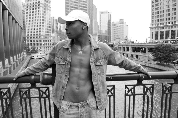 Male model photo shoot of Marcus L Robinson in Chicago