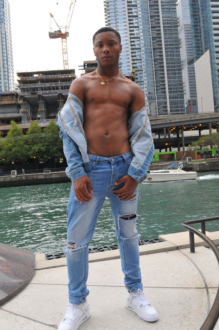 Male model photo shoot of Marcus L Robinson in Chicago IL