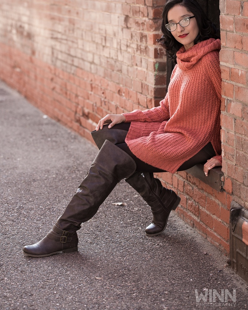 Female model photo shoot of EsmeRoseModeling in Denver