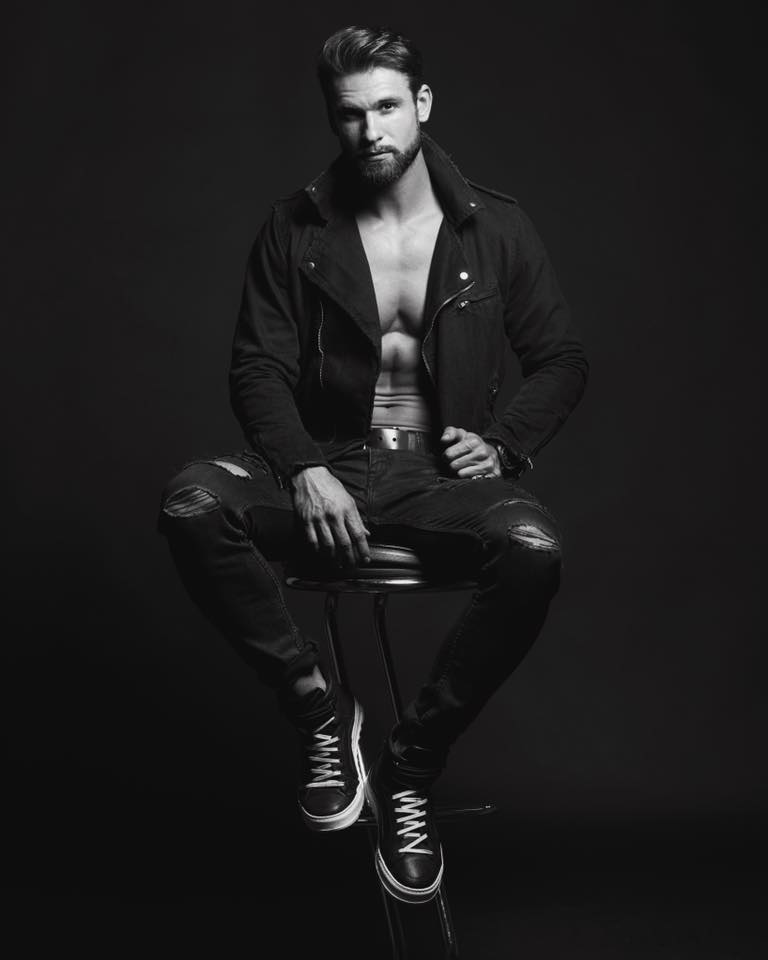 Male model photo shoot of Sergey Vasilega in prague