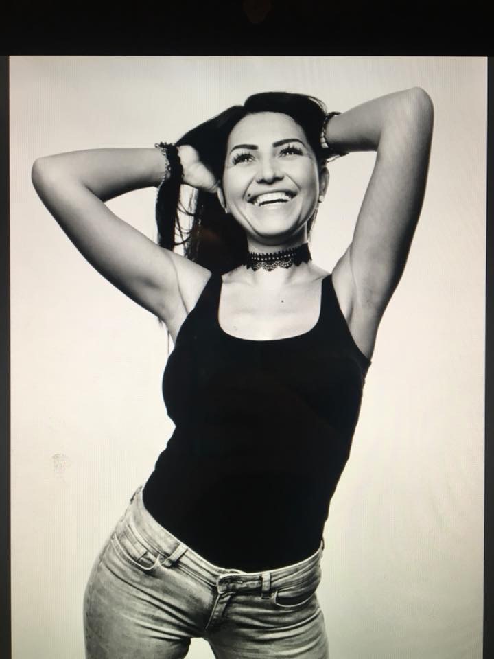 Female model photo shoot of Ionela Alina Baban  in London