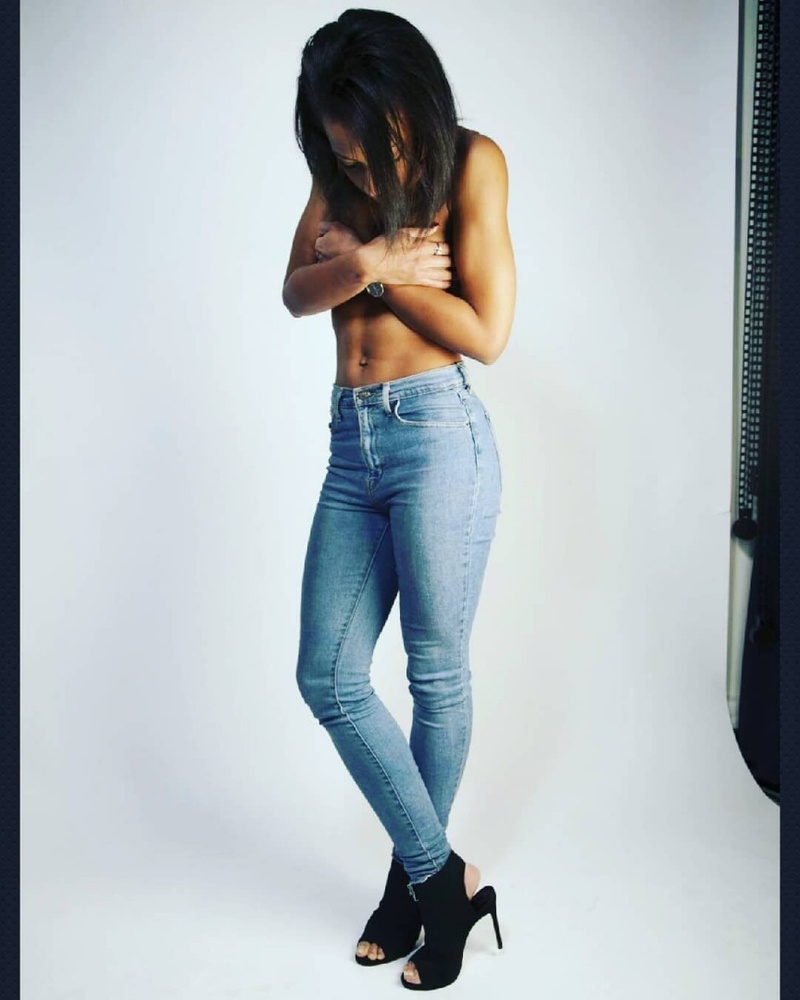 Female model photo shoot of Djaky 