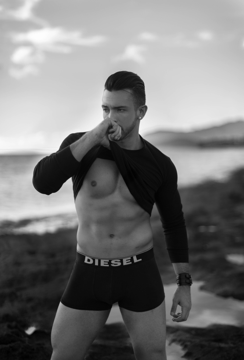 Male model photo shoot of ChrisDiPreteHawaii in Ko’olina, Hawaii