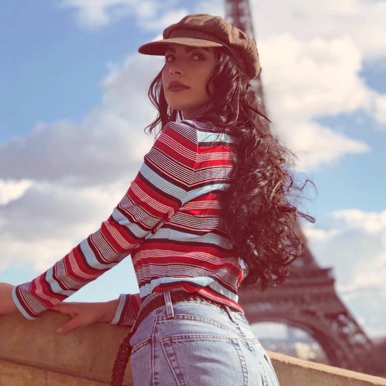 Female model photo shoot of MaeJanaeBeauty in Paris, France