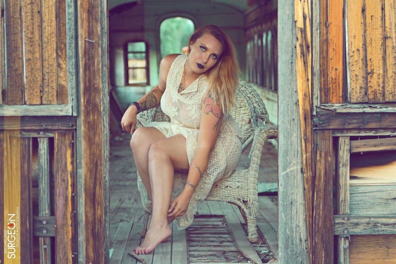 Female model photo shoot of Britney Bombshell