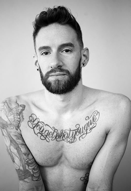 Male model photo shoot of TattooDanMan