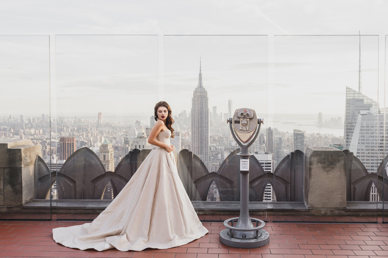 Female model photo shoot of DariaKruchinina in NYC