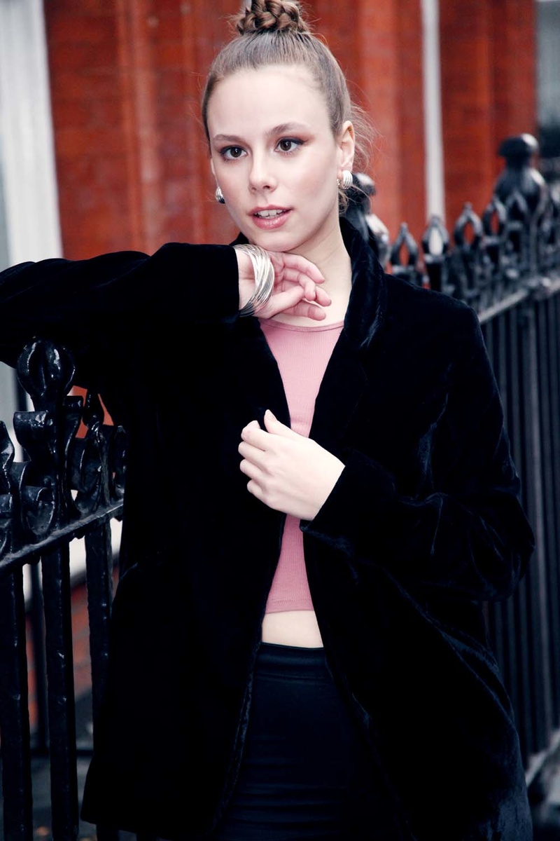 Female model photo shoot of Emilyspokes in Soho London