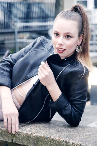 Female model photo shoot of Emilyspokes in Soho London