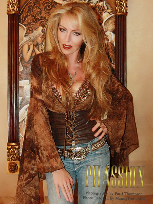 Female model photo shoot of Roehm Couture