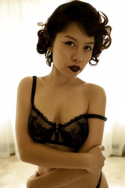 Female model photo shoot of The Rebel Doll by 3EV_LA