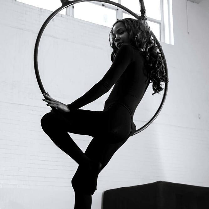 Female model photo shoot of BreneeO in Windsor Circus School