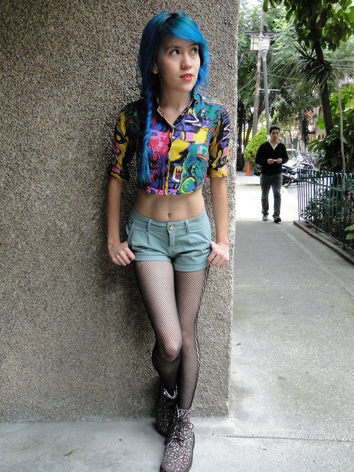 Female model photo shoot of Azul Caballero in Mexico City
