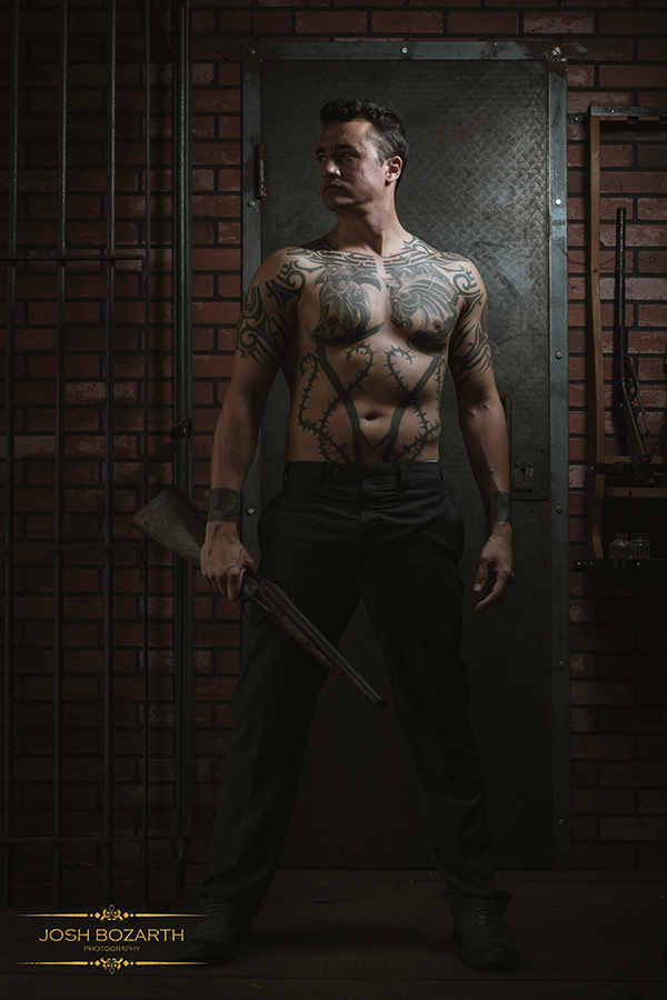 Male model photo shoot of Josh Bozarth 