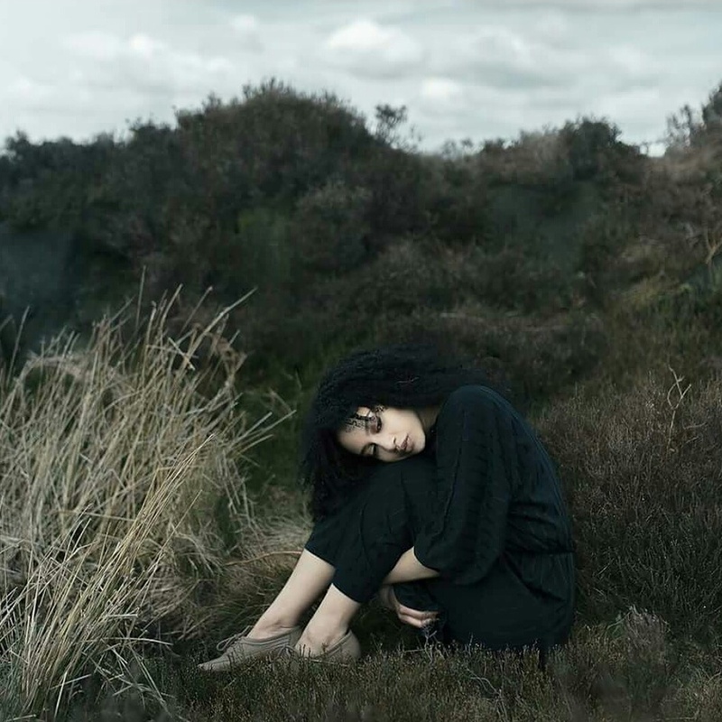 Female model photo shoot of Uhleeshuh Noir in Yorkshire